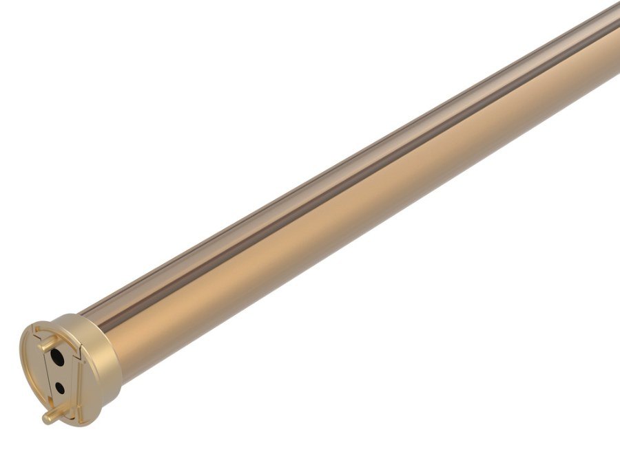 Matte Gold closet rod